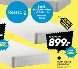 Bilka HUMA Classic boxmadras tilbud