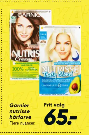 Bilka Garnier nutrisse hårfarve tilbud