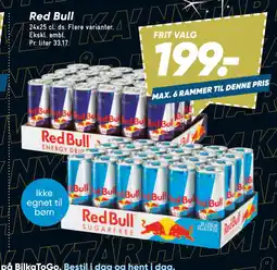 Bilka Red Bull tilbud