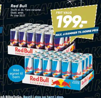 Bilka Red Bull tilbud