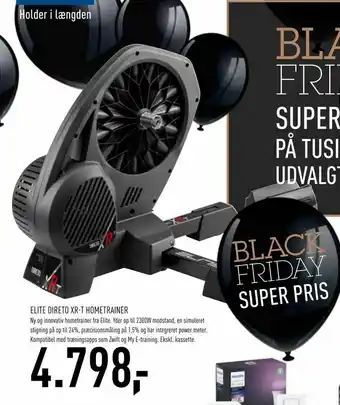Johannes Fog Elite direto xr-t hometrainer tilbud