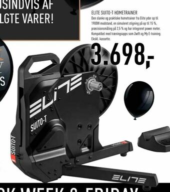 Johannes Fog Elite suito-t hometrainer tilbud