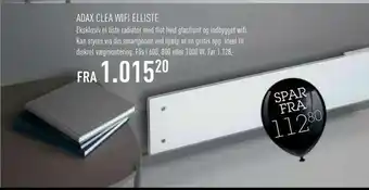 Adax clea wifi elliste