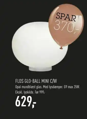Flos glo-ball mini c/w