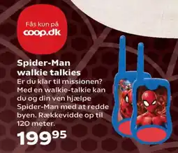 Spider-Man walkie talkies