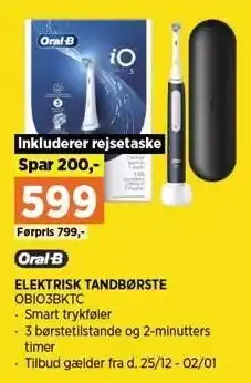 Power ELEKTRISK TANDBØRSTE tilbud