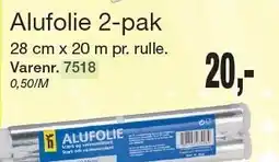 Harald Nyborg Alufolie 2-pak tilbud