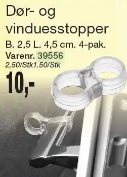 Harald Nyborg Dør- og vinduesstopper tilbud