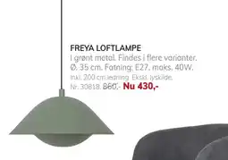 Daells Bolighus FREYA LOFTLAMPE tilbud