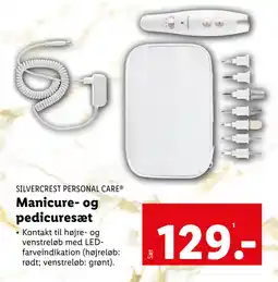 Lidl Manicure- og pedicuresæt tilbud