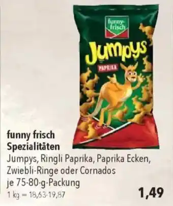 Citti FUNNY FRISCH Spezialitäten tilbud