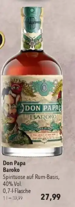 Citti DON PAPA Baroko tilbud