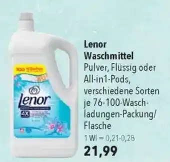 Citti LENOR Waschmittel tilbud