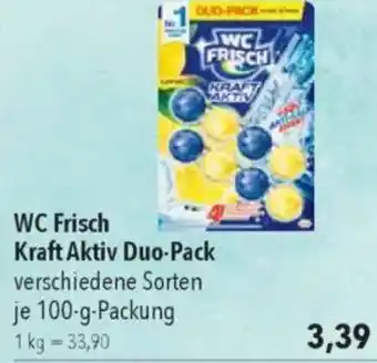 Citti WC FRISCH Kraft aktiv duo-pack tilbud