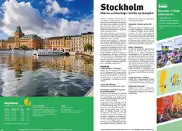 Riis Rejser Stockholm tilbud