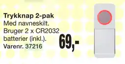 Harald Nyborg Trådløs dørklokke tilbud