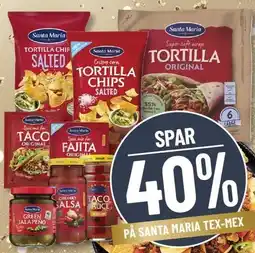 Løvbjerg SPAR 40% PÅ SANTA MARIA TEX-MEX tilbud