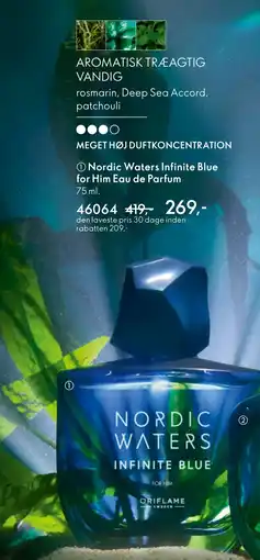 NORDIC WATERS Infinite blue for him eau de parfum