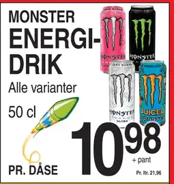 ABC Lavpris ENERGIDRIK tilbud