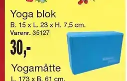 Harald Nyborg Yoga blok tilbud