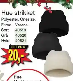 Harald Nyborg Hue strikket tilbud