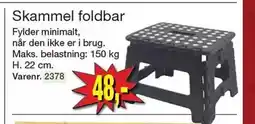 Harald Nyborg Skammel foldbar tilbud