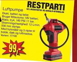 Harald Nyborg Luftpumpe tilbud