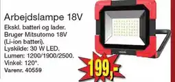 Harald Nyborg Arbejdslampe 18V tilbud