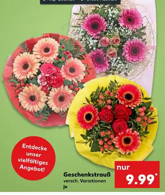 Kaufland Geschenkstrauẞ tilbud