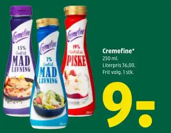 Coop 365 Cremefine tilbud