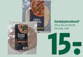 Coop 365 Surdejspizzabund tilbud