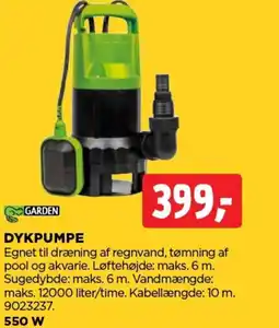 jem & fix Dykpumpe tilbud