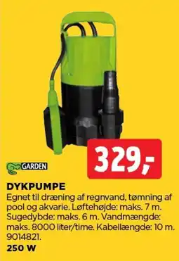 Dykpumpe