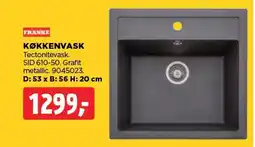 jem & fix Køkkenvask tilbud