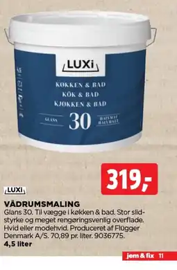 jem & fix Vådrumsmaling tilbud