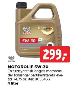 jem & fix Motorolie 5w-30 tilbud