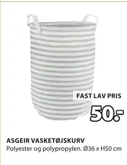 JYSK ASGEIR VASKETØJSKURV tilbud