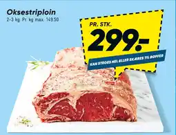 Bilka Oksestriploin tilbud