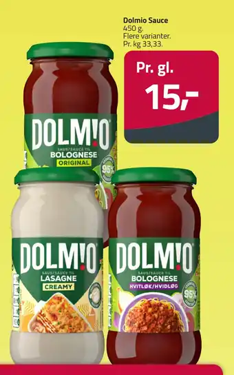 Fleggaard Dolmio Sauce tilbud