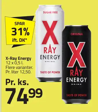 Fleggaard X-Ray Energy tilbud