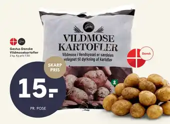 SPAR Gestus Danske Vildmosekartofler tilbud