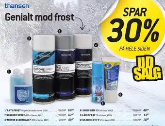 Thansen SPAR 30 % PÅ HELE SIDEN tilbud