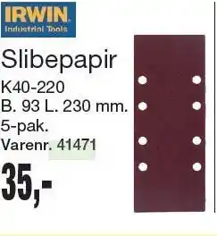 Harald Nyborg Slibepapir tilbud