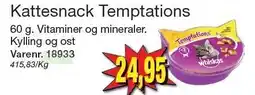 Kattesnack Temptations