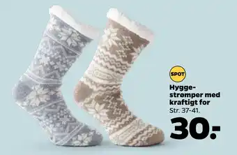 Netto Hyggestrømper med kraftigt for tilbud