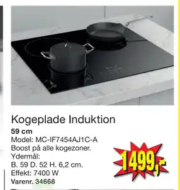 Harald Nyborg Kogeplade Induktion tilbud