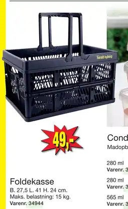 Harald Nyborg Foldekasse tilbud