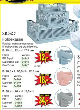 Harald Nyborg Foldekasse tilbud