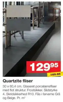 Bauhaus Quartzite fliser tilbud