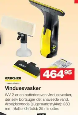 Bauhaus KÄRCHER Vinduesvasker tilbud